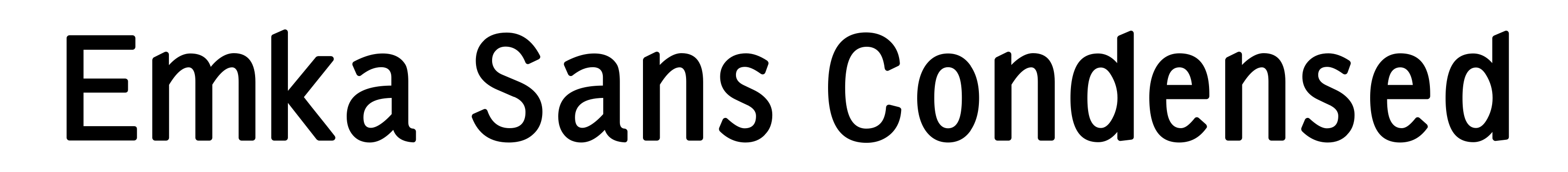 Emka Sans Condensed